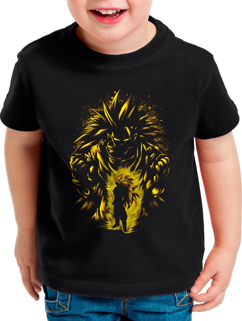 style3 Super-Saiyajin 3 Kinder T-Shirt super dragon saiyan z gt