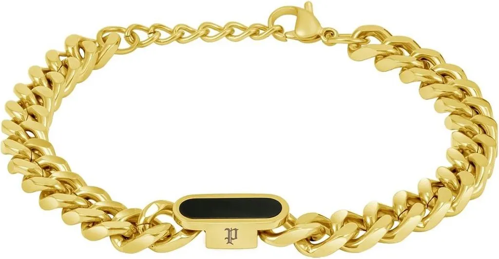 Bracelet Homme Police PEAGB0079902 Doré en Acier Inoxydable Maillons