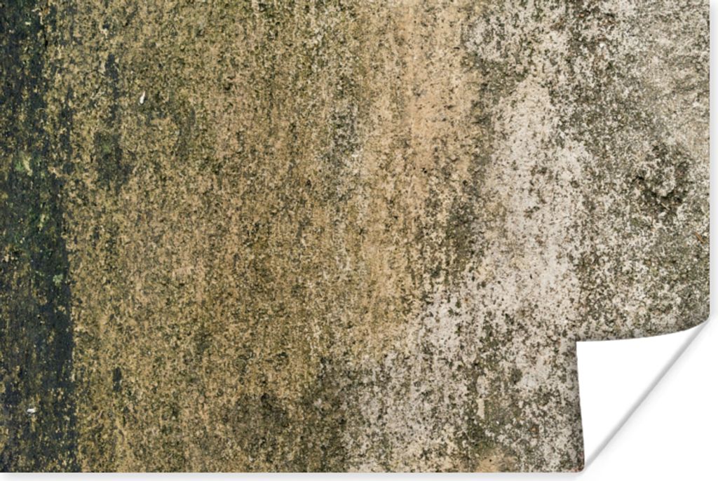 MuchoWow Poster Beton - Braun - Vintage 120x80 cm - Bilder