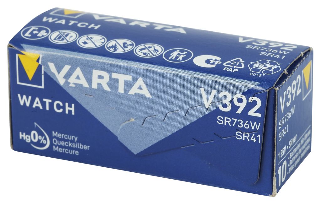 Varta - VA 392 Uhren Batterie SR41 Produktbild 