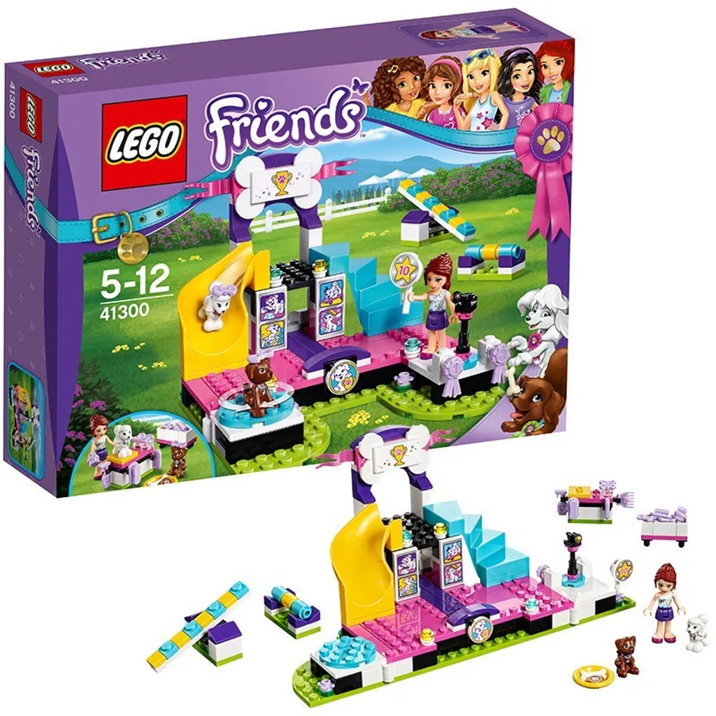 LEGO Friends 41300 Le Championnat des Chiots - Set de Jeu de Course 2024