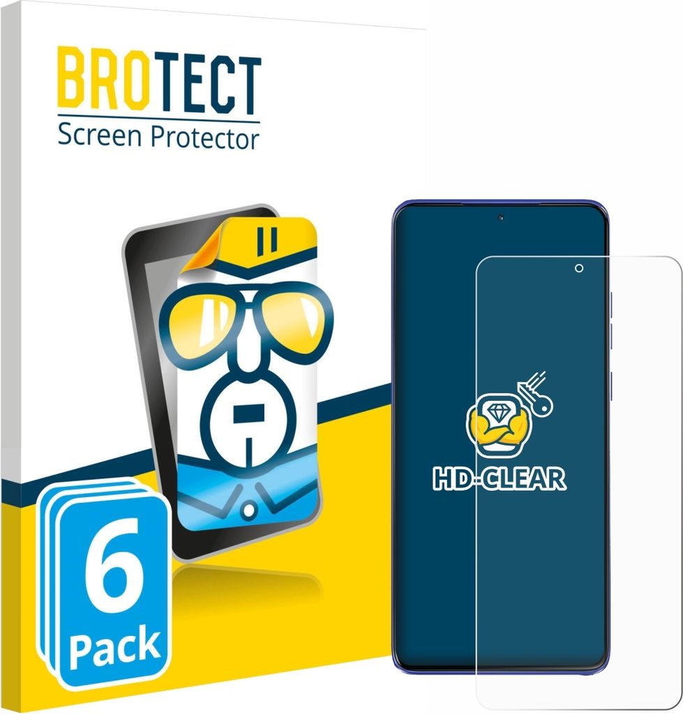 6x Für Motorola Moto G Stylus 5G 2025 Schutzfolie BROTECT Displayschutz Display Schutz Folie Klar Transparent