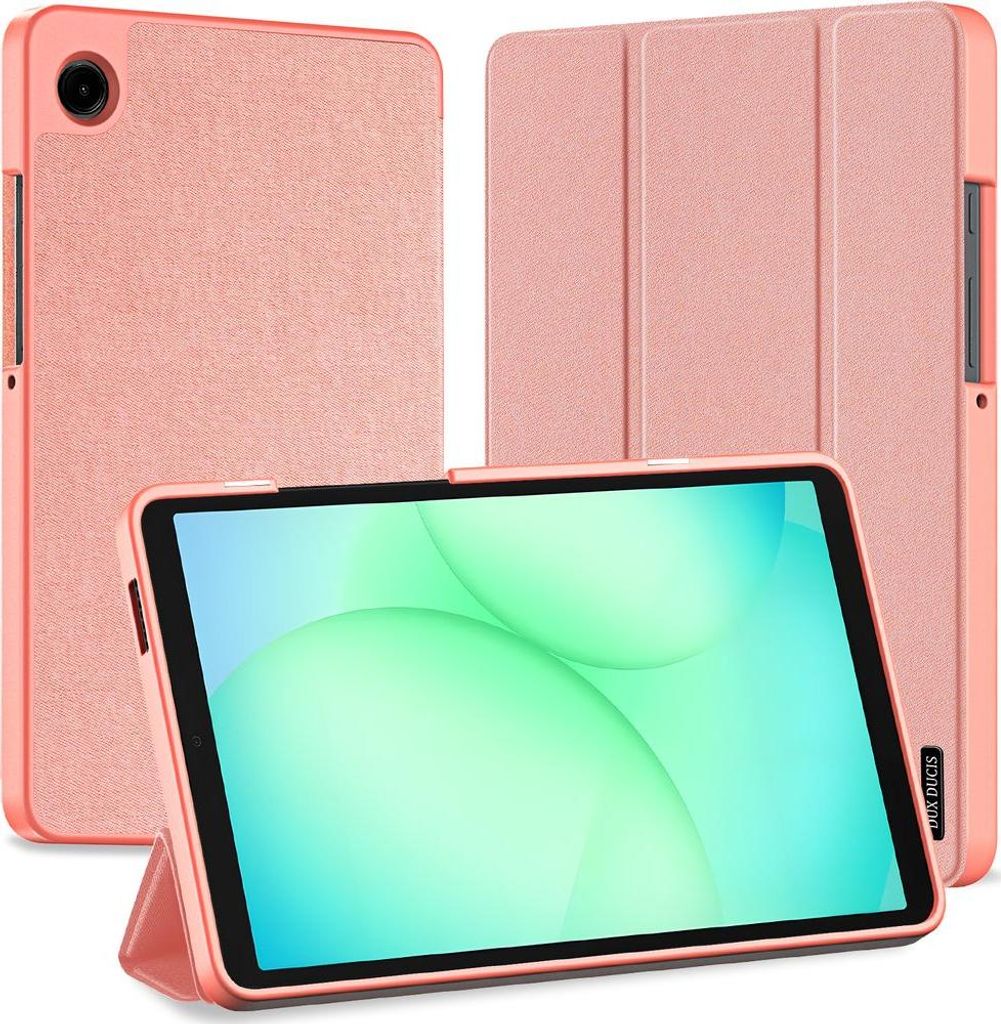 Hülle mit Klappe für Galaxy Tab A11 / Tab A9, Dux Ducis Domo, Rosa