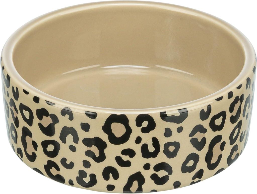 Gamelle pour chien Trixie Leo Braun en céramique Ø 12 cm Image du produit 