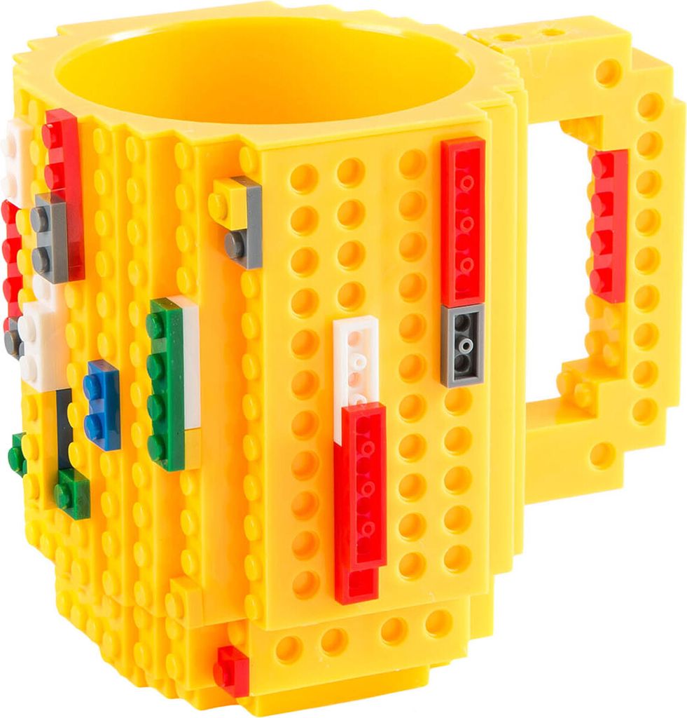 Brick Mug Kaffeetasse - Gelb