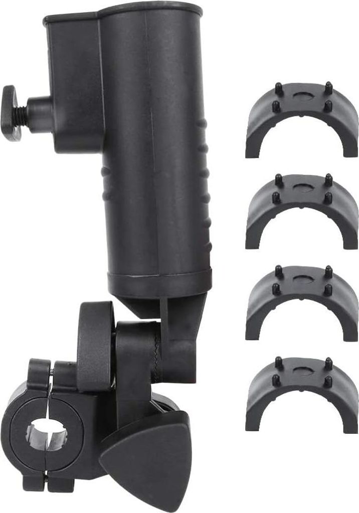 Luxe universelle Paraplu-Halterung für Golfzubehör - handsfreies Golfwagen-Zubehör - Schirmhalter für Golf-Trolley