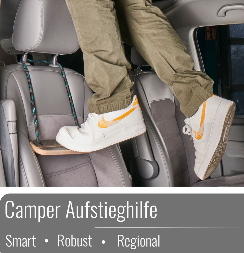 HOLZI Aufstiegshilfe Vans mit Hochdach Trittstufe Produktbild 