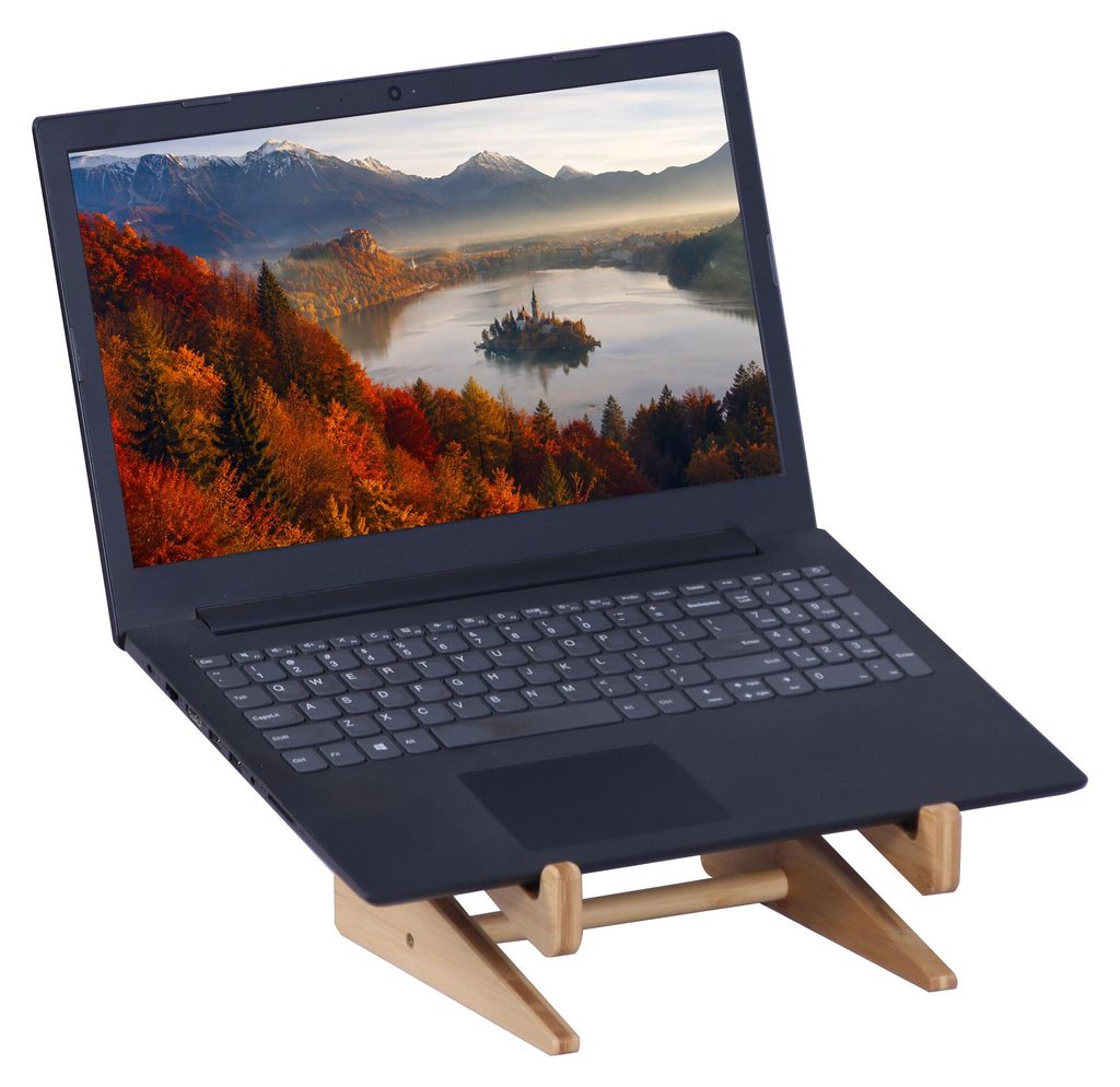 Relaxdays Laptop-Ständer, für 10–15 Zoll, Erhöhung & Produktbild 