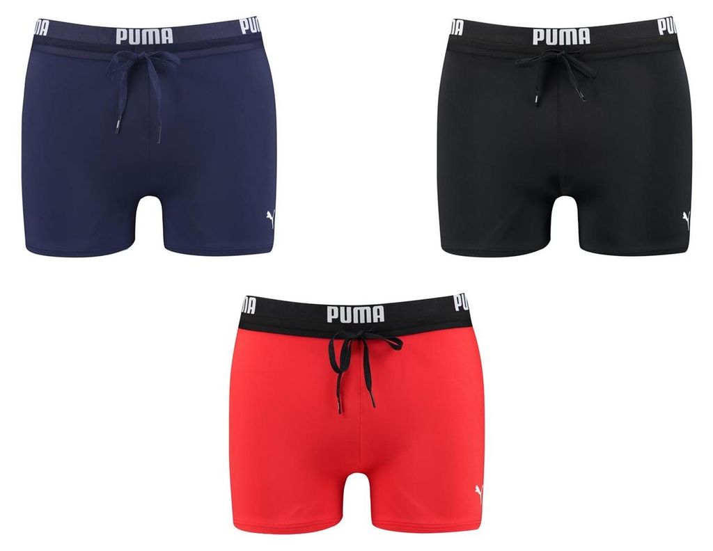 Puma Swim Herren Logo Trunk Badehose S bis XL Farbwahl NEU Produktbild 