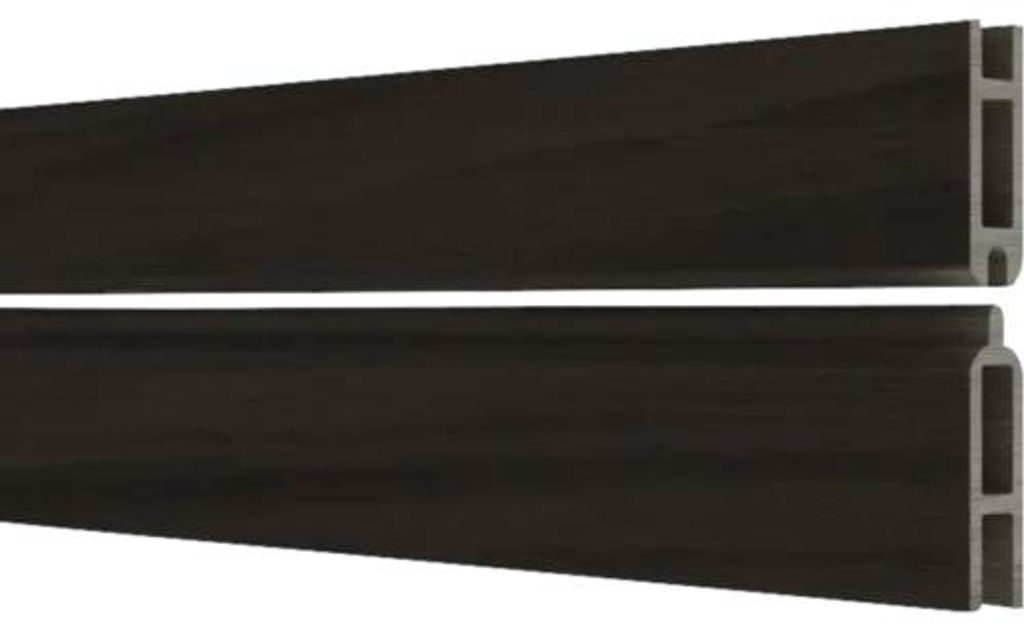 Startprofil, Endprofil Osmo für Füllung Typ Co-Extrusion 184 x 12,6 cm lichtbraun