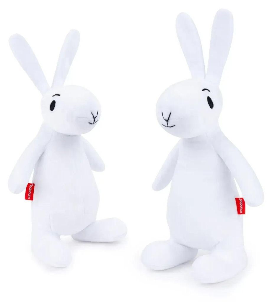 Plüschtier-Set Kaninchen Bob & Bobek, 2 teilig, Kuscheltier Hase, Plüschhase