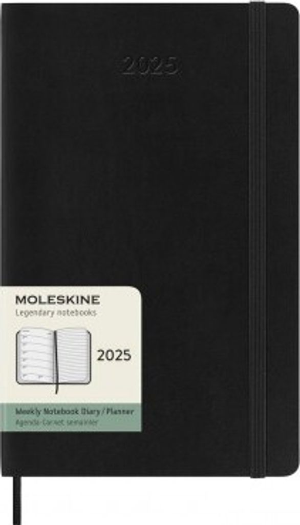 Moleskine 12měsíční týdenní poznámkový kalendář 2025, Obrázek produktu 6