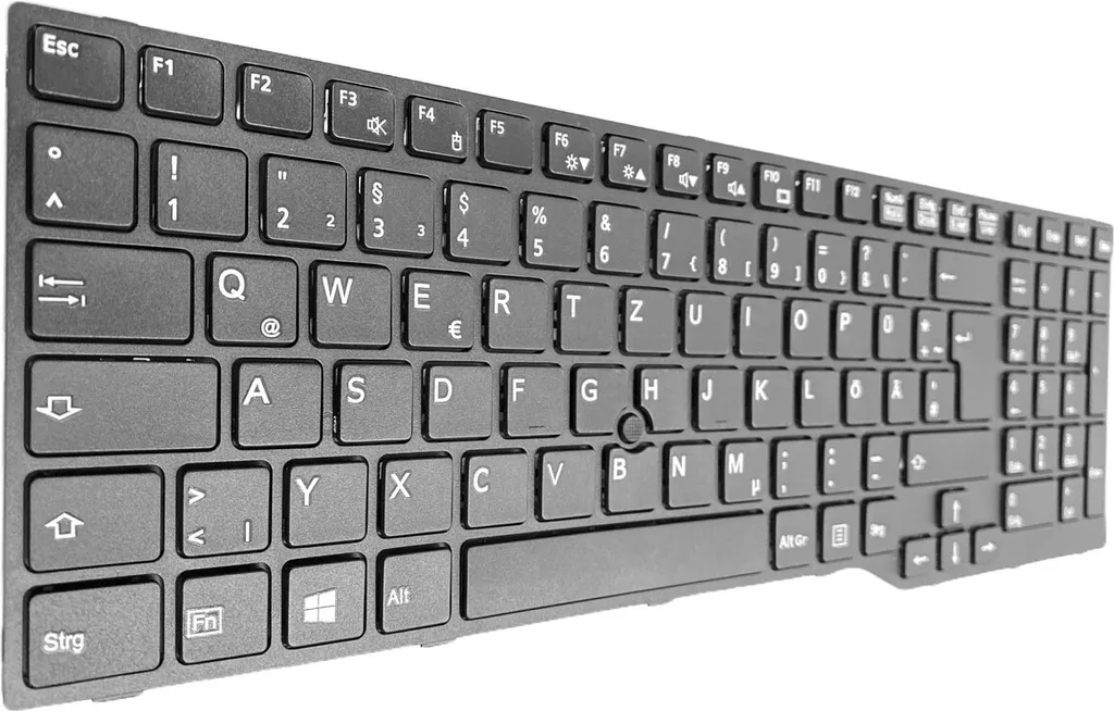 Clavier de rechange pour ordinateur Fujitsu LifeBook E754 série VFY - 2
