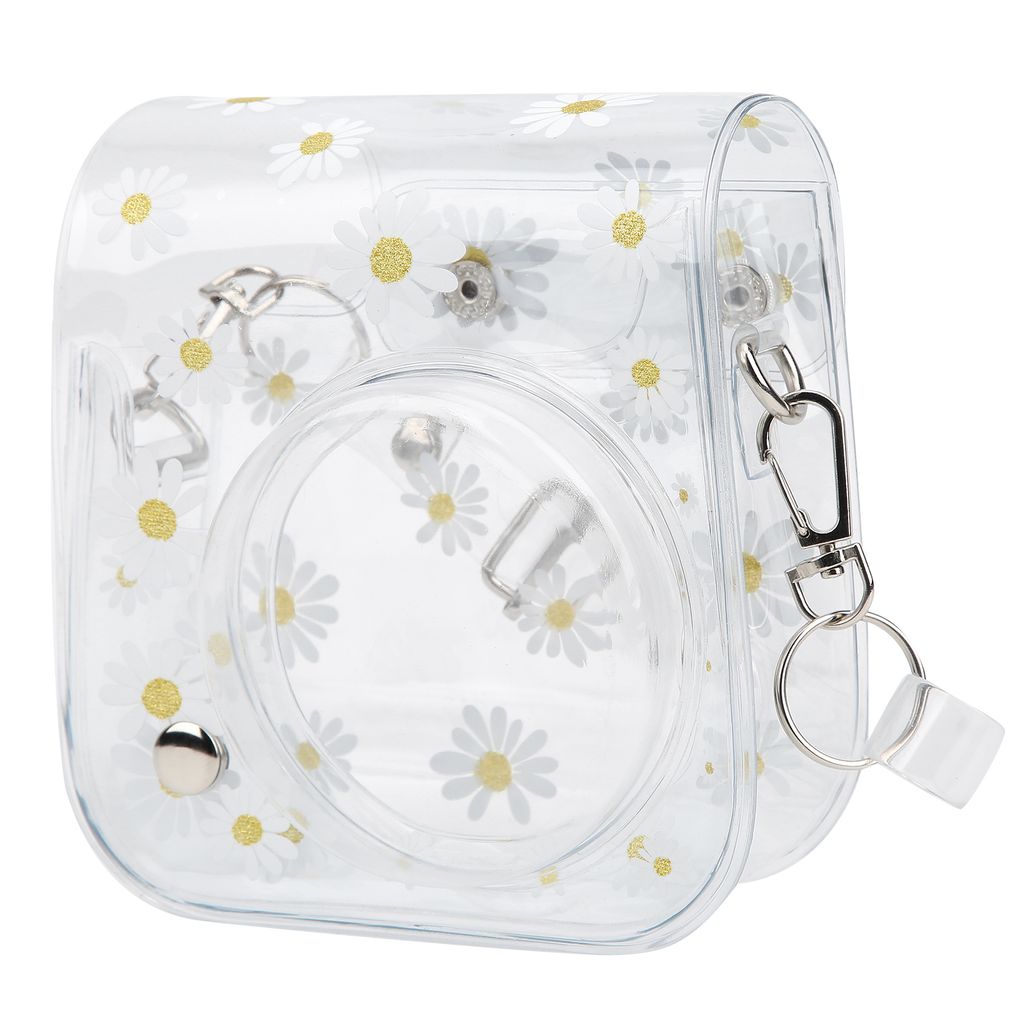 Transparente kleine Kameratasche PVC-Tasche mit Schulterriemen für Fujifilm Instax Mini 11/9/8