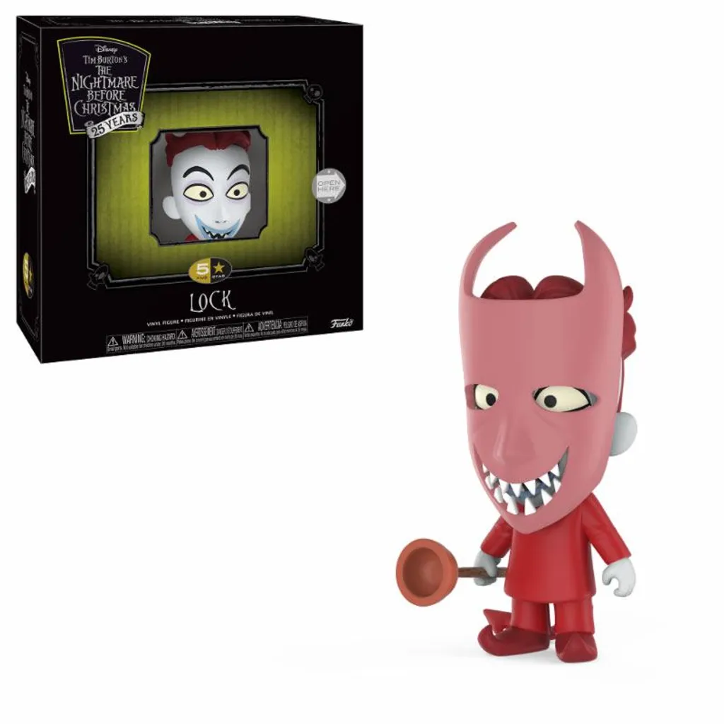 Funko 5 Star Lock L'Étrange Noël de Monsieur Jack - Figurine de 8 cm