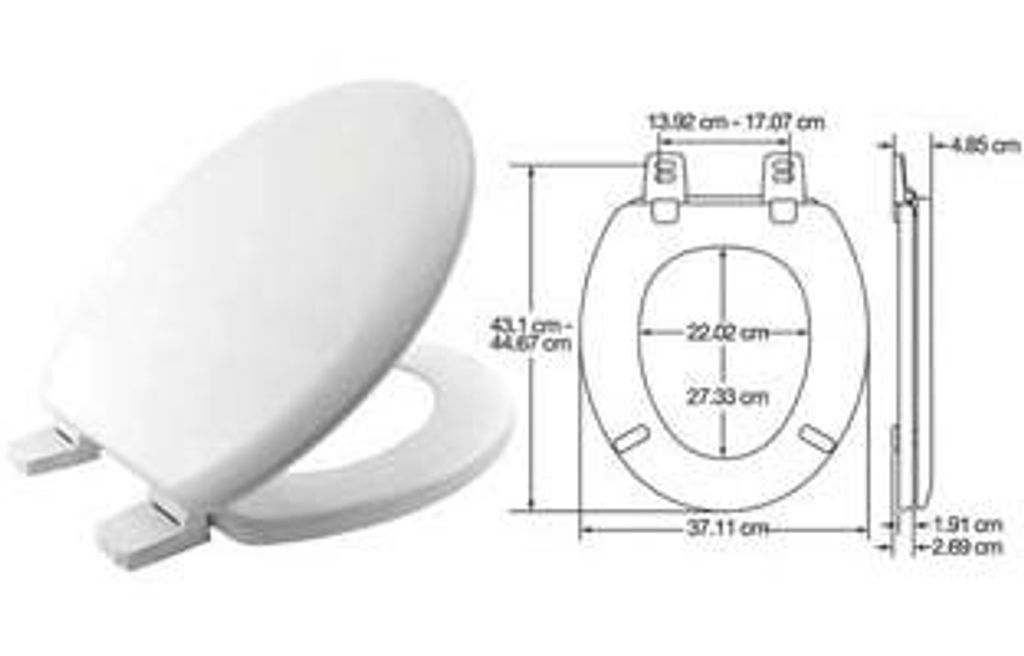 Sedile Wc Universale Poliver "Proseat" Immagine del prodotto 