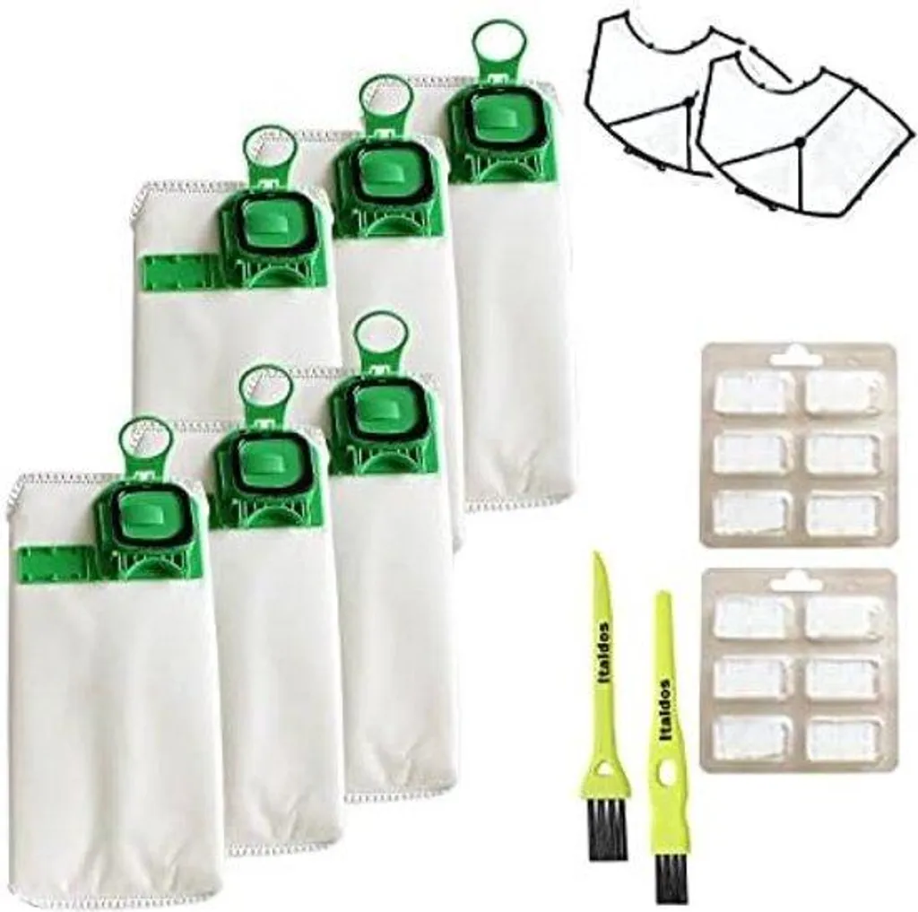 Sacs aspirateur pour Vorwerk Kobold VK140 VK150 haute filtration x6