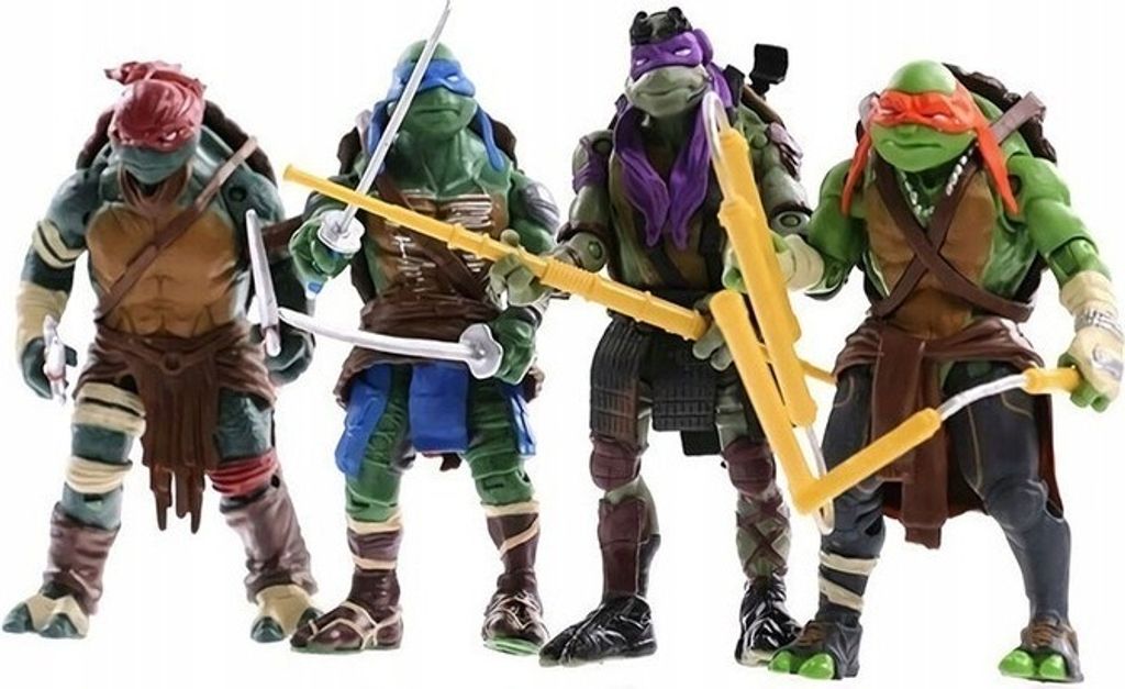 Ninja Turtles, Figuren, 15 cm, Satz von 4 Stück Produktbild 1