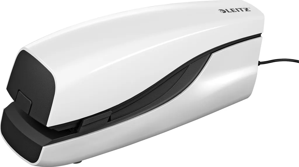 Leitz 5533-10-01 5533 Cucitrice elettrica grande NeXXt - 20 fogli, bianco perla