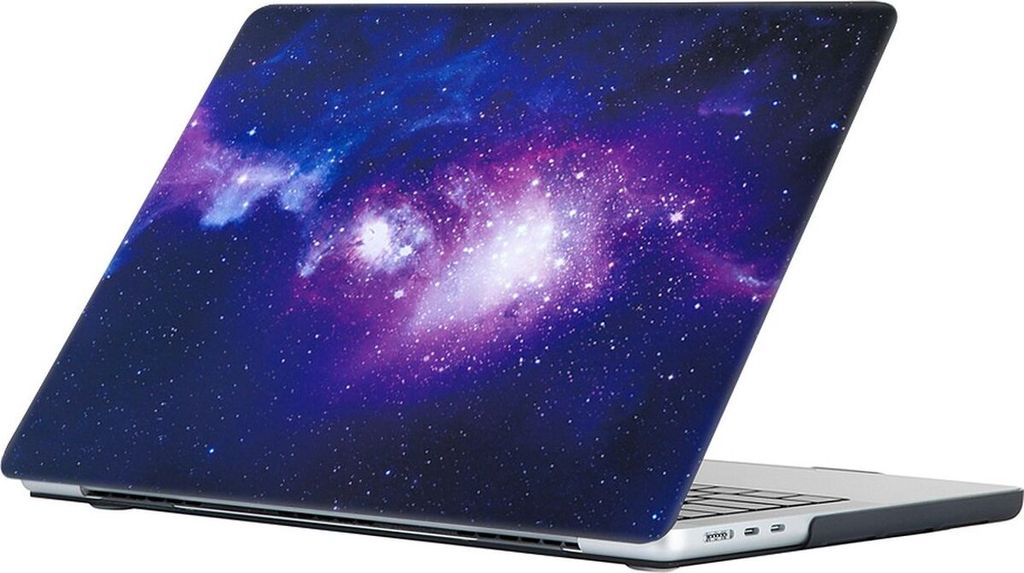 Mobigear Design MacBook Air 15 Zoll (2023-2025) Hardcase Hülle MacBook Case - Galaxy - Model A2941 / A3114 / A3241