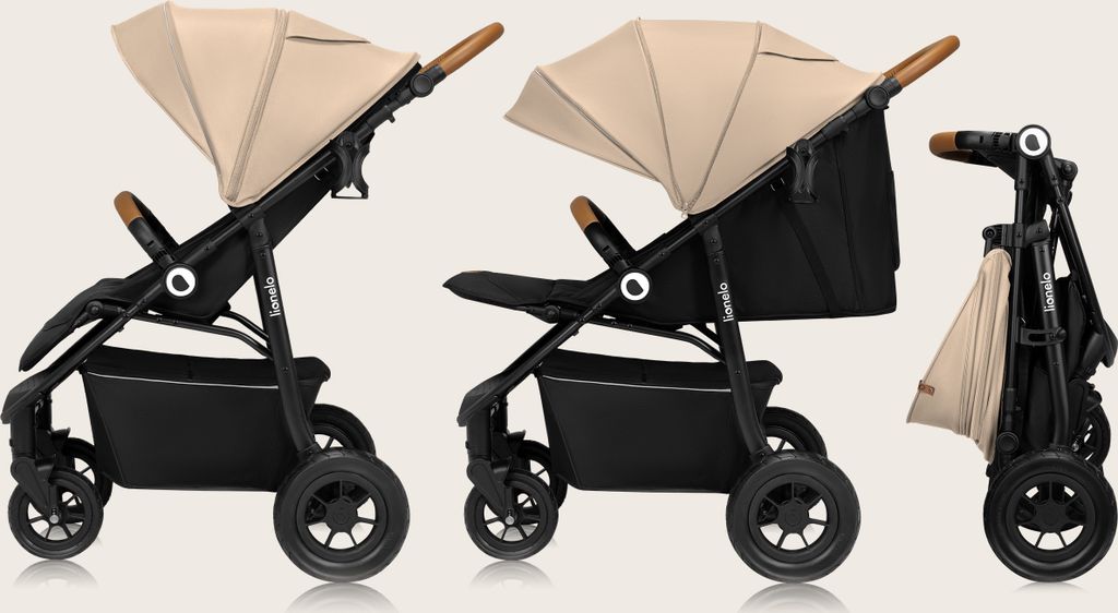 LIONELO Natt wózek spacerowy Wózek do 22 kg, pełna Zdjęcie produktu 2