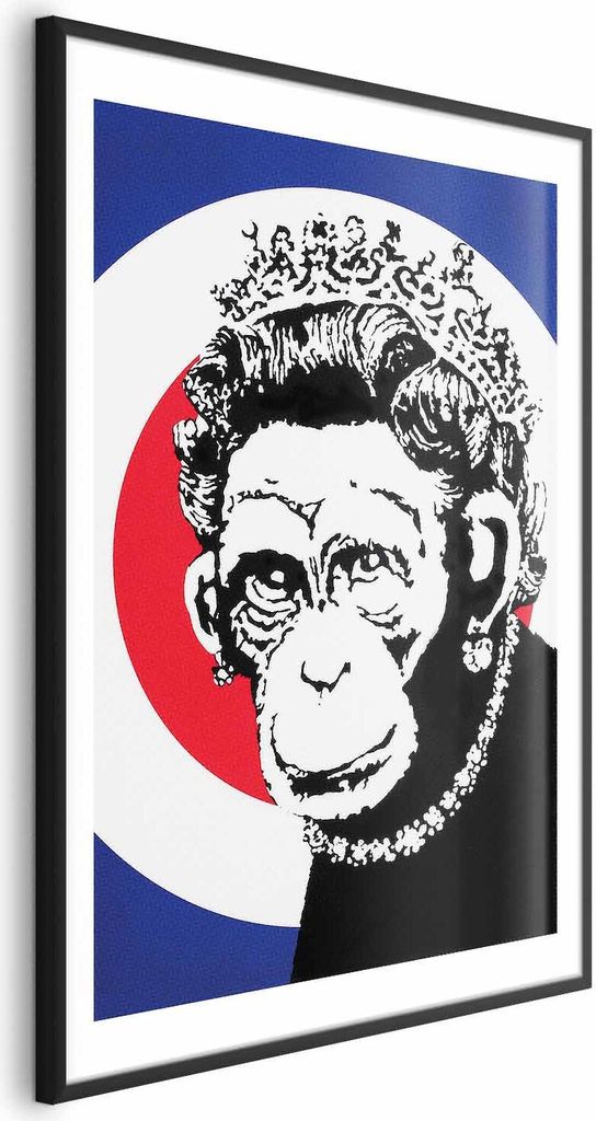 Posterpapier Poster - Monkey Queen 60x90 cm Streetart g-C-0150-ao-a