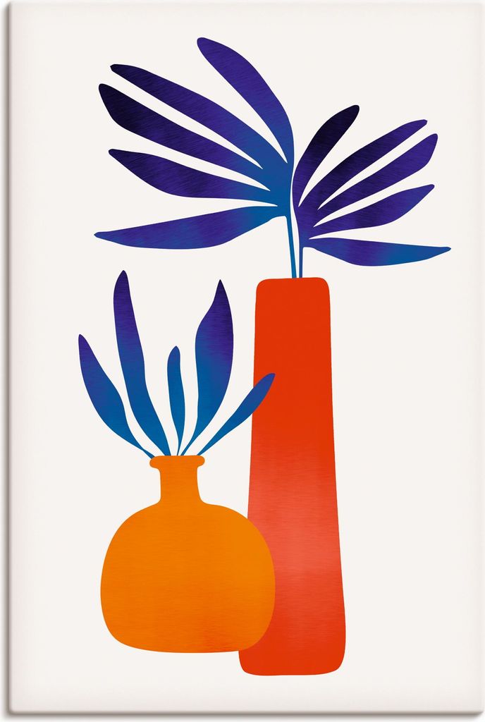ARTland Leinwandbild Märchenpflanze Größe: 40x60 cm