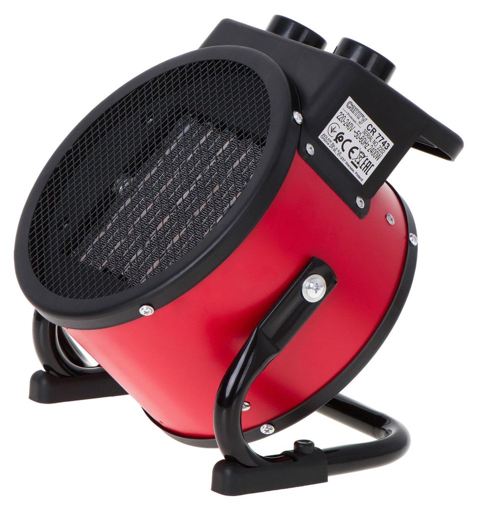 Nagrzewnica ceramiczna 2400W Termostat Regulacja Wentylator Zdjęcie produktu 
