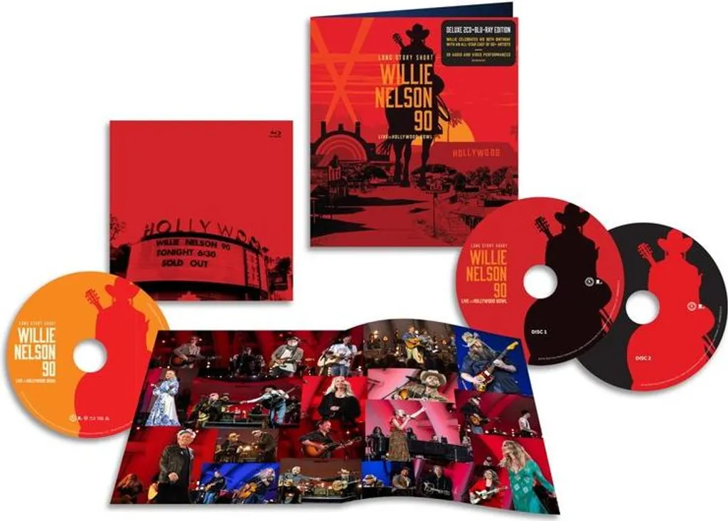 Revivre Willie Nelson 90 Live at the Hollywood Bowl Concert Historique