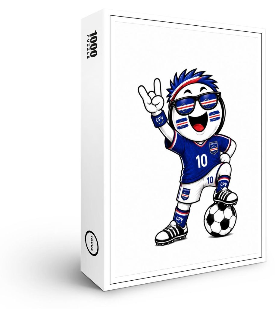 raxxa Premium-Puzzle "WM 2026 - Kapverdische Inseln", 1000 Teile