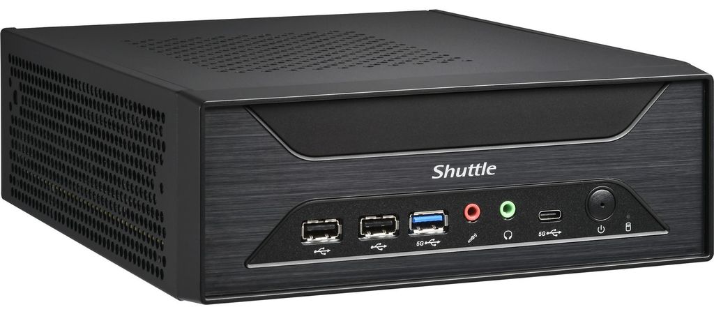 SHUTTLE Barebone XPC slim XH810 LGA1851 2xSODIMM DDR4 2xM.2 2xSATA