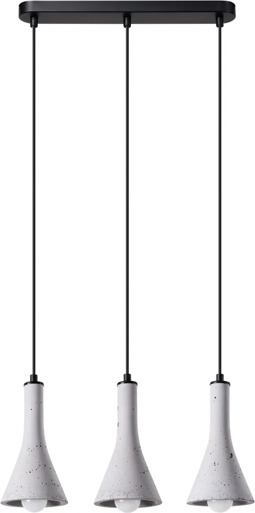 MIRAGE 3 LUMILO Lampada Sospensione Cemento | Illuminazione Contract E14