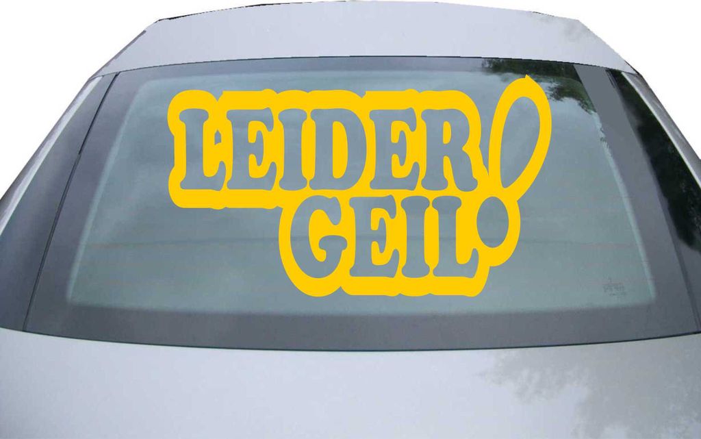Indigos UG - Aufkleber Heckscheibe & Motorklappe DE2180 - Produktbild 