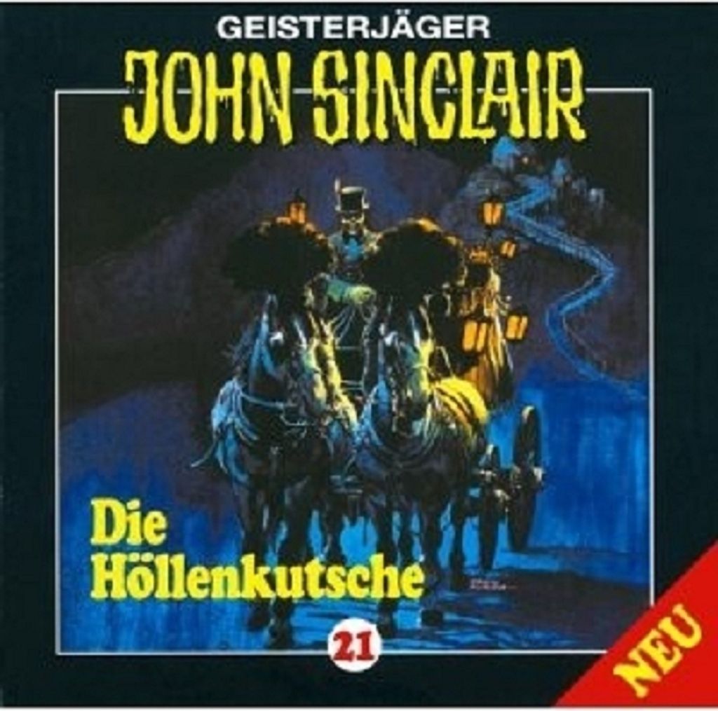 Sinclair,John Folge 21-Die Höllenkutsche Produktbild 