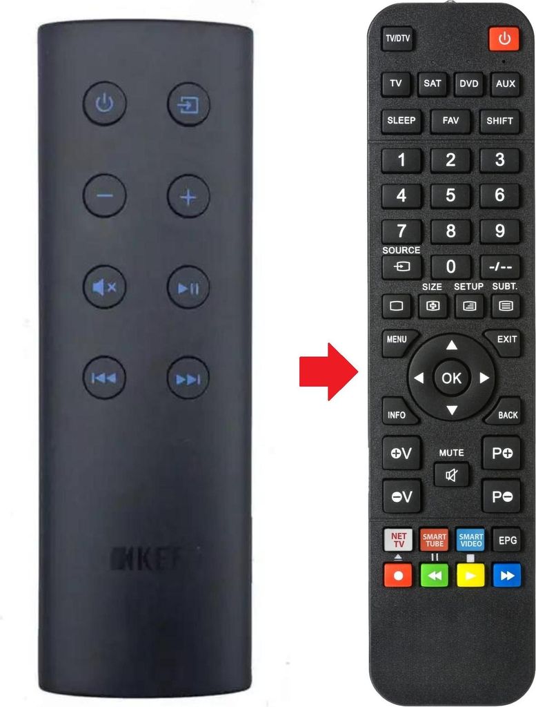 Fernbedienung geeignet für KEF LSX