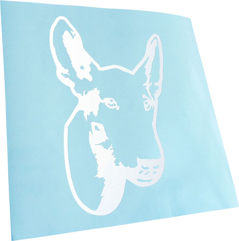 Kiwistar - Autoaufkleber - ibizan hound Hund - Gold - 30x19cm - Aufkleber für Auto, Laptop, Fahrrad, LKW, Motorrad mehrfarbig JDM Decal Racing