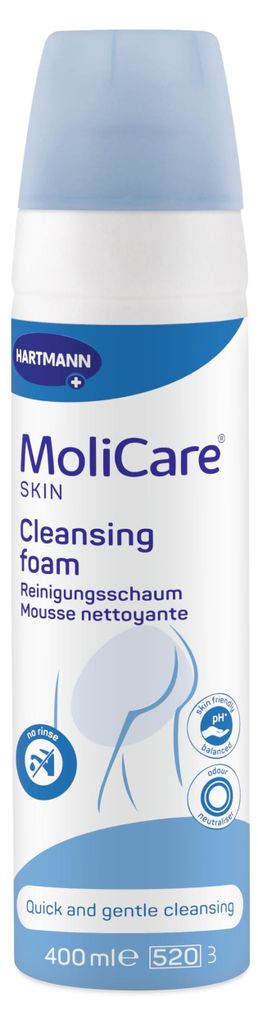 MoliCare Schiuma detergente per la pelle, soluzione da 400 Immagine del prodotto 