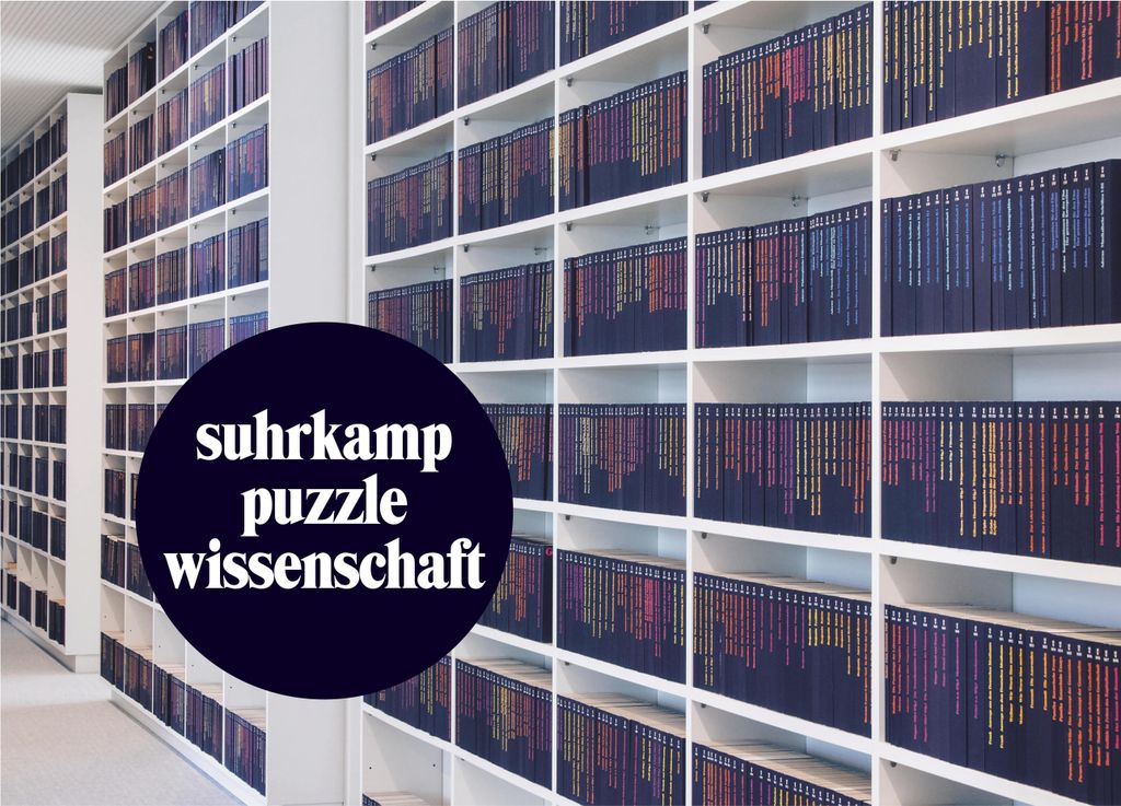Puzzle 50 Jahre suhrkamp taschenbuch wissenschaft