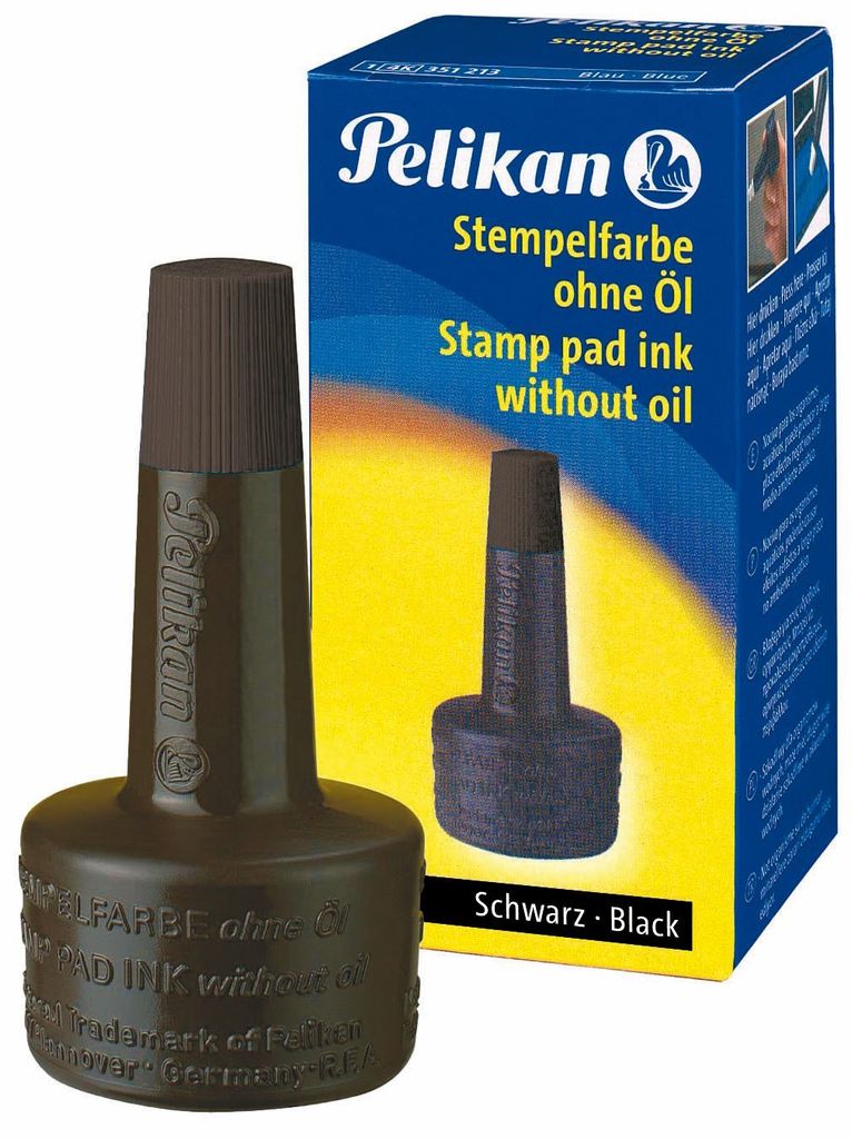 Pelikan Stamping Ink 4K, 28 ml, Schwarz, 1 Stück(e) Produktbild 
