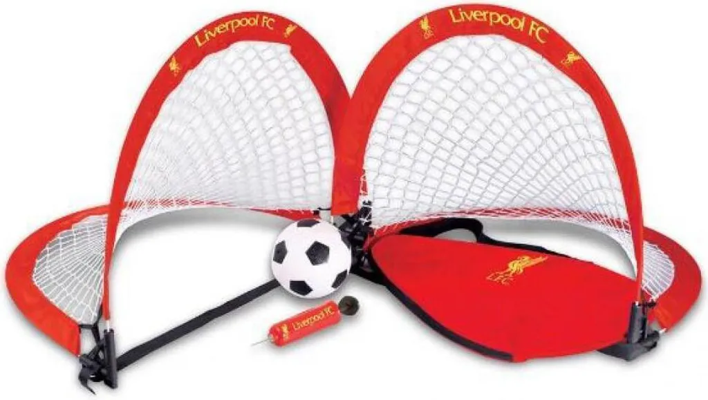 Mini buts Liverpool FC Skill TA3123 Rouges - Kit de Foot Résistant