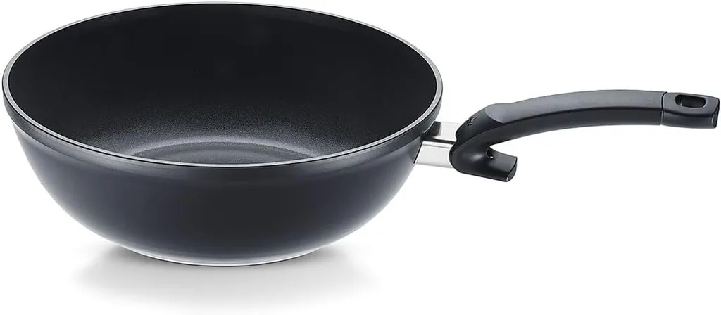 Wok de cuisine 28cm Fissler Orbit Black Poêle wok pour induction