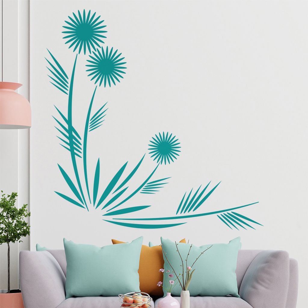 Zweige - Ornamente - Baum Wandtattoo in 6 Größen - Wandaufkleber Wall Sticker - Dekoration, Küche, Wohnzimmer, Schlafzimmer, Badezimmer