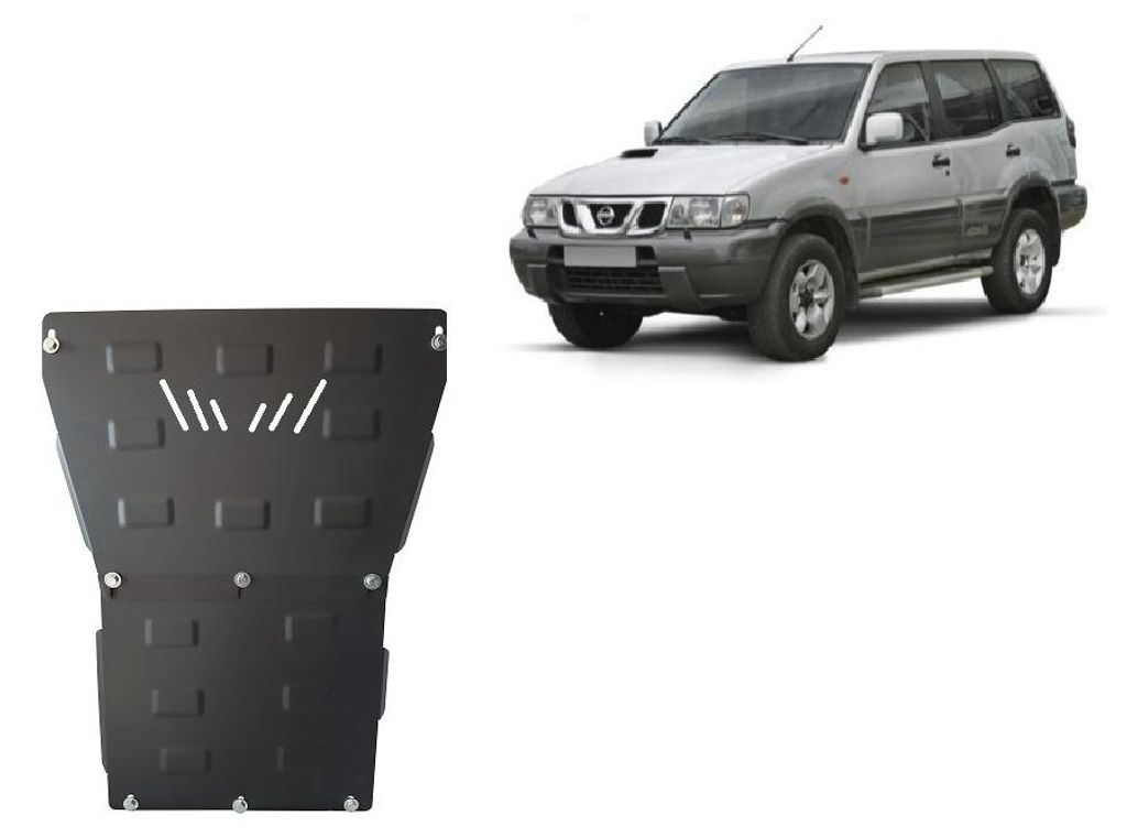 Unterfahrschutz für Motor der Marke Nissan Terrano II