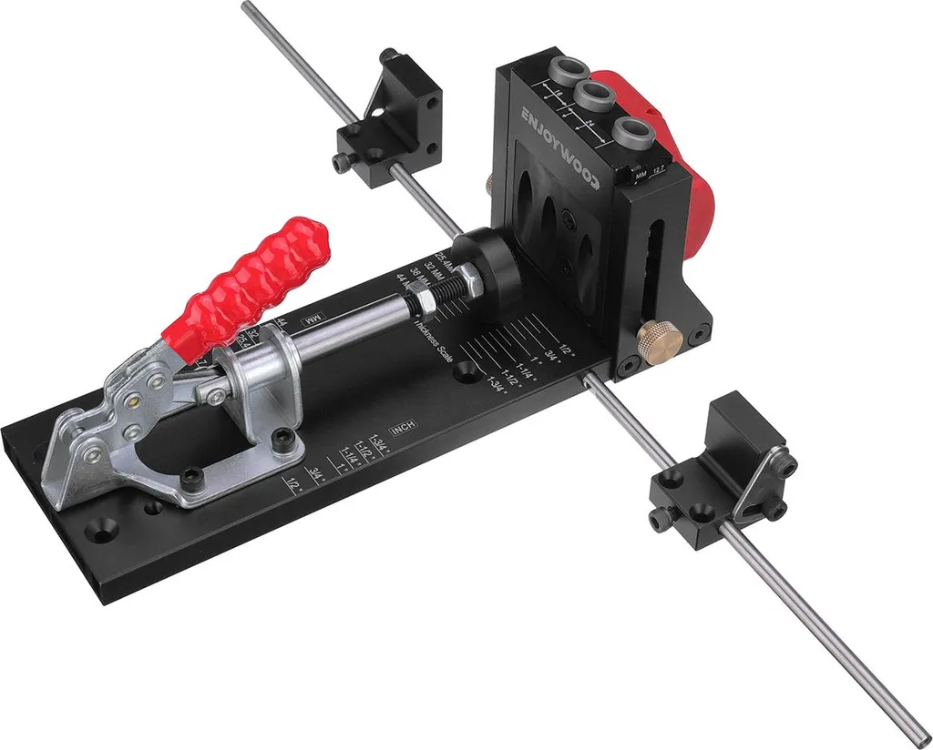 Gabarit Pocket-Hole XK4 PRO MAX pour assemblages bois sans défauts - 9
