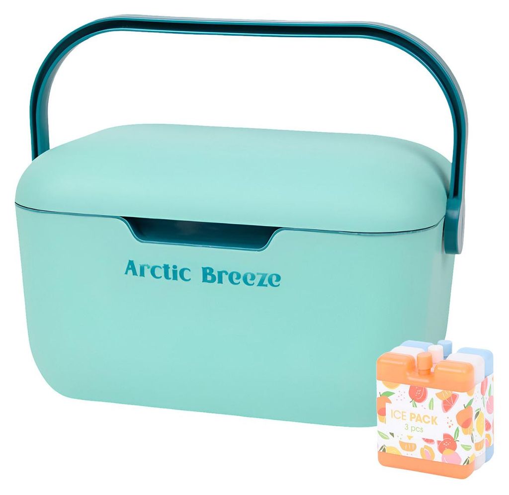 Borsa frigo portatile - verde pastello Immagine del prodotto 