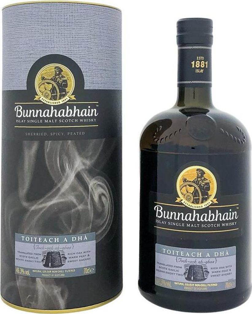 Bunnahabhain Toiteach a Dha + Box 700ml 46,3% Vol. Produktbild 