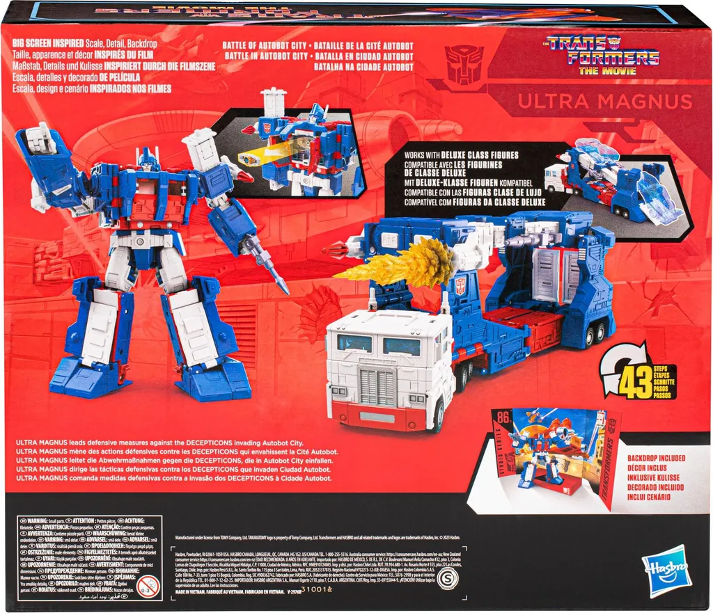 Figurine Ultra Magnus Transformers Studio Series 86-21 Commander Class - 16