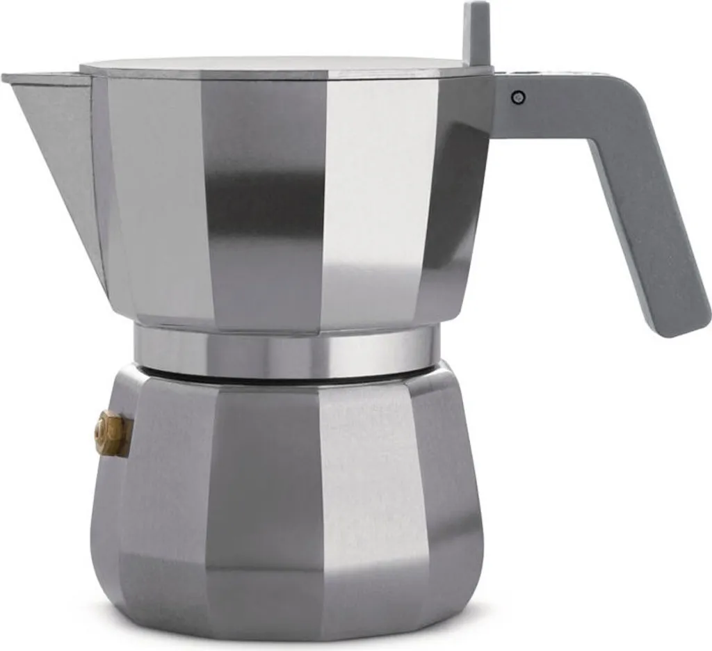 Alessi Moka DC06/3 Caffettiera Espresso 3 Tazze | Design Chipperfield
