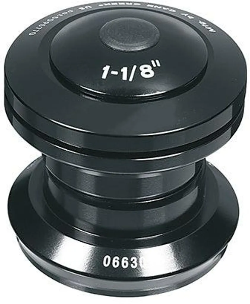 Jeu de direction pour vélo de trekking Ergotec X-Act A-Head 1.1/8 noir
