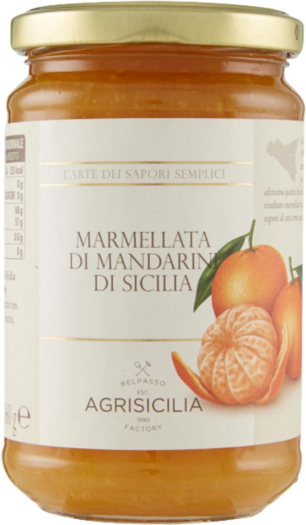 Confiture de mandarines siciliennes, 360 g, marque Image du produit 